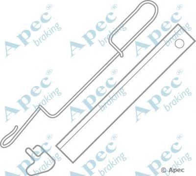 APEC BRAKING kit1013 -  Комплектующие, тормозные колодки